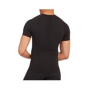 Spanx Men's Ultra Sculpt Shirt Seamless Crew Neck Classic Black XXL